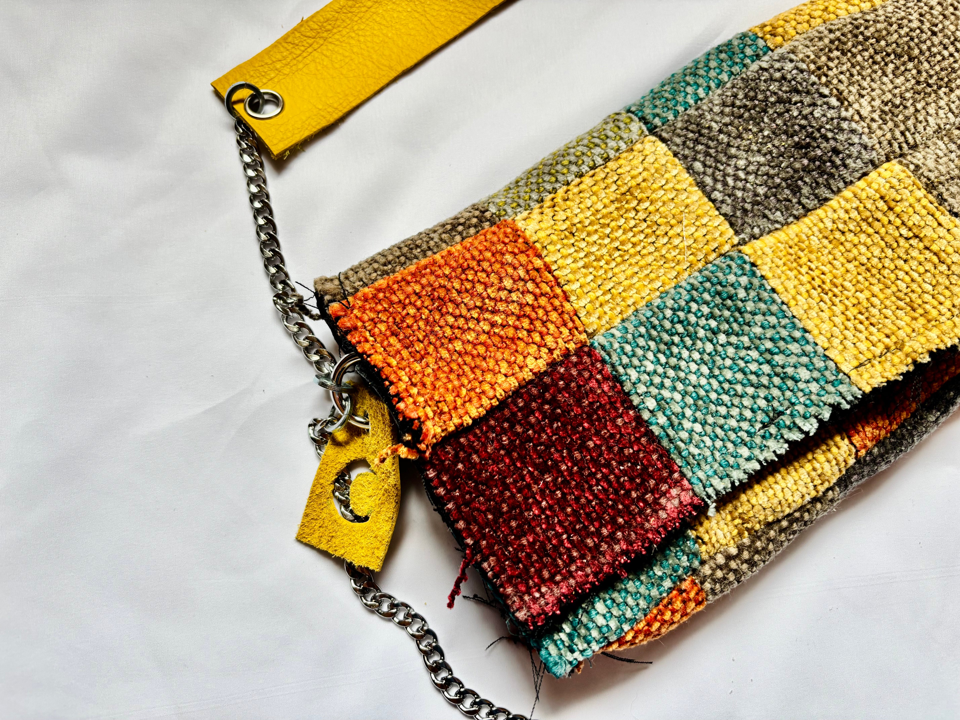 Borsa Upcycled Patchwork - Aurora