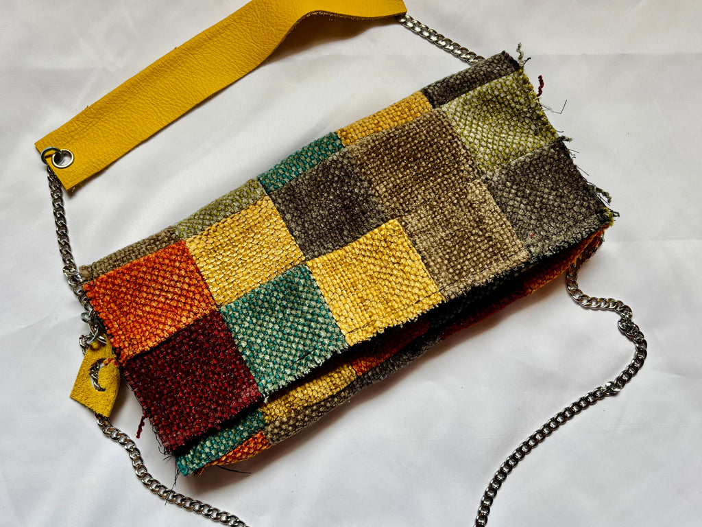 Borsa Upcycled Patchwork - Aurora