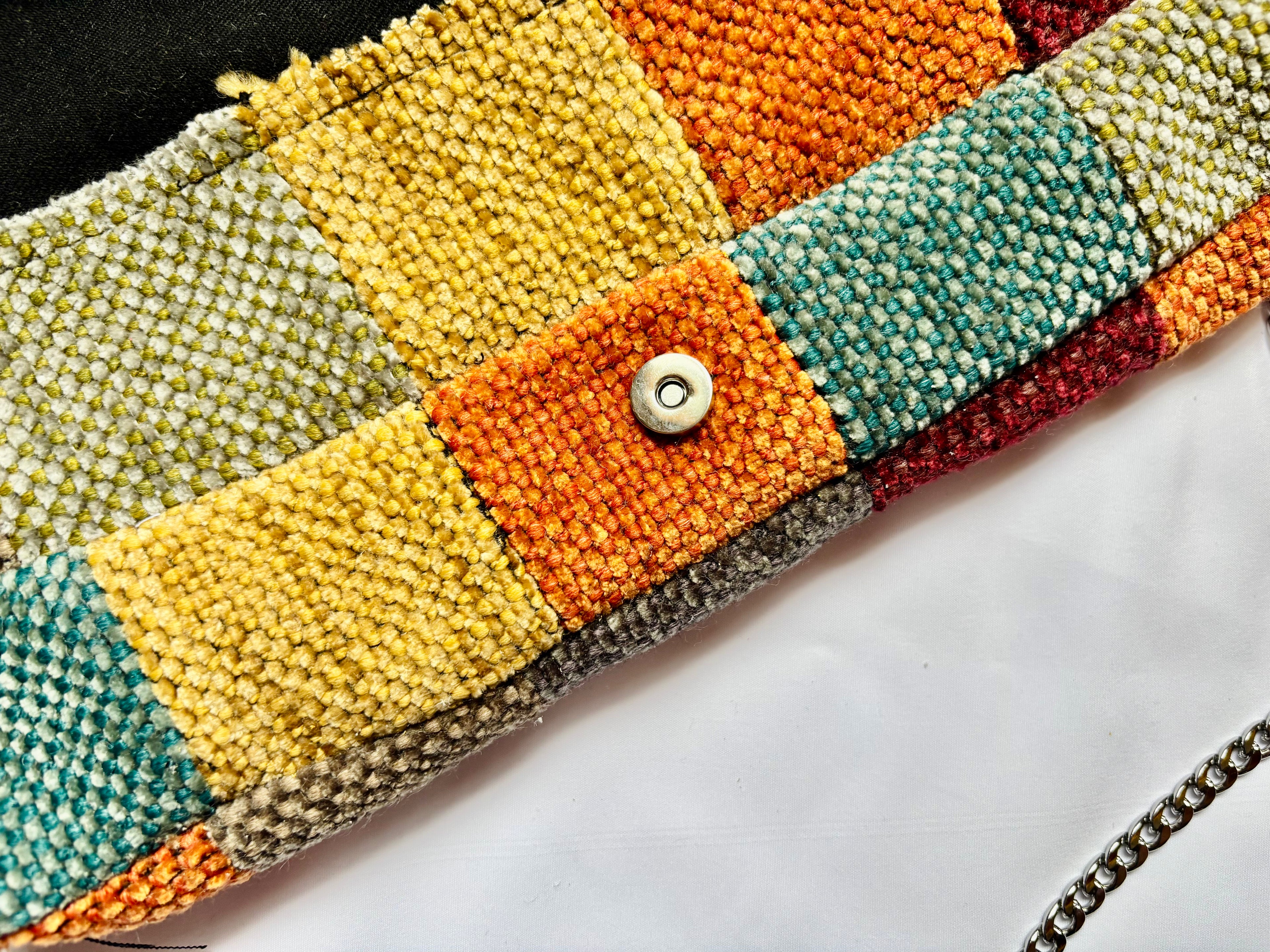 Borsa Upcycled Patchwork - Aurora