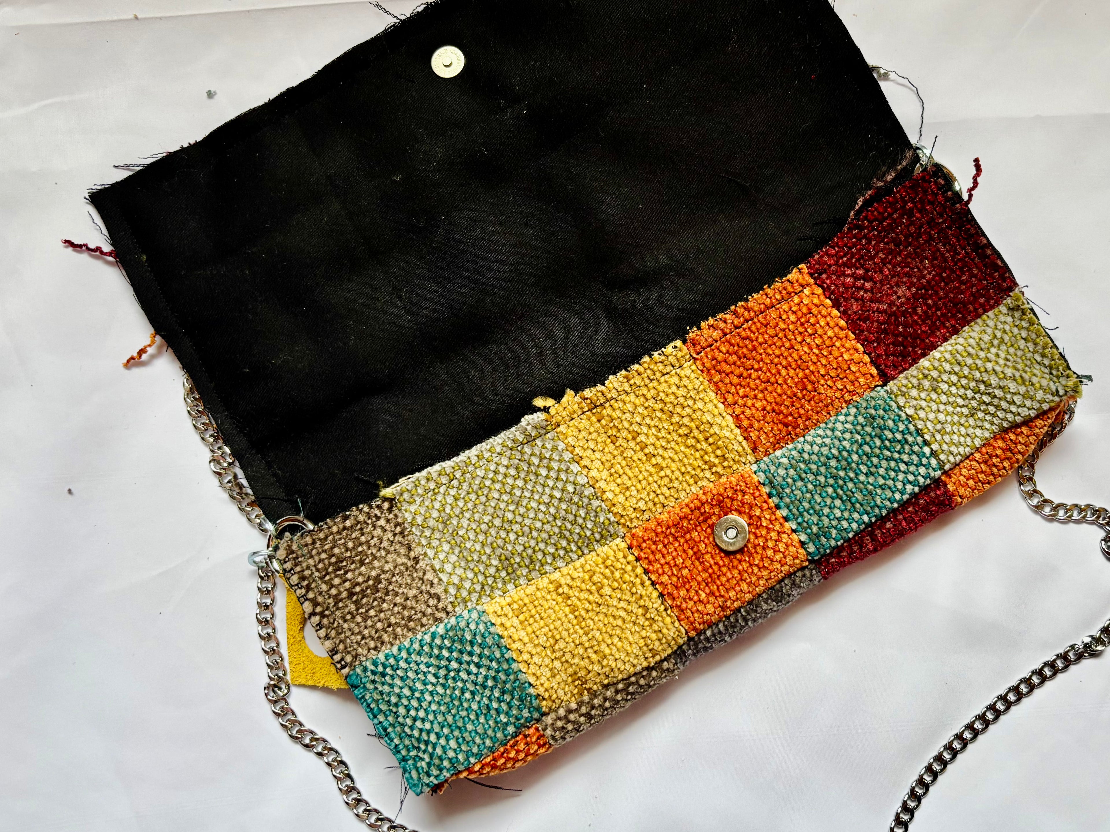 Borsa Upcycled Patchwork - Aurora
