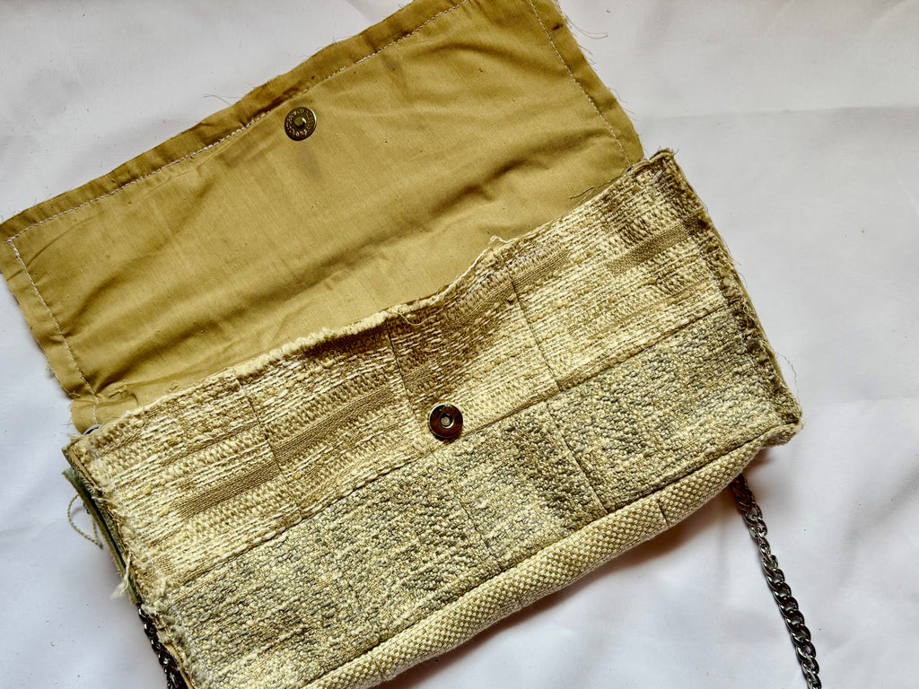 Borsa Upcycled Patchwork - Avorio