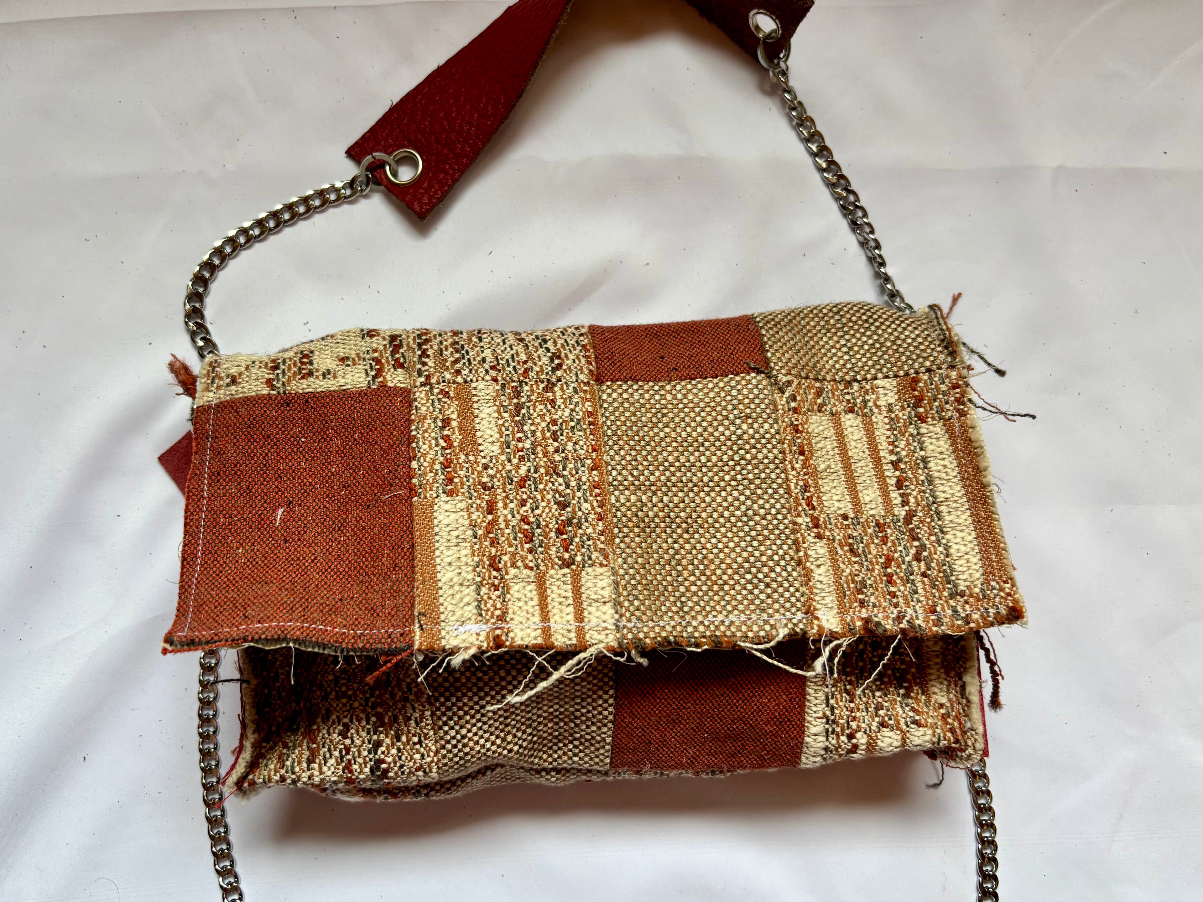 Borsa Upcycled Patchwork - Duna