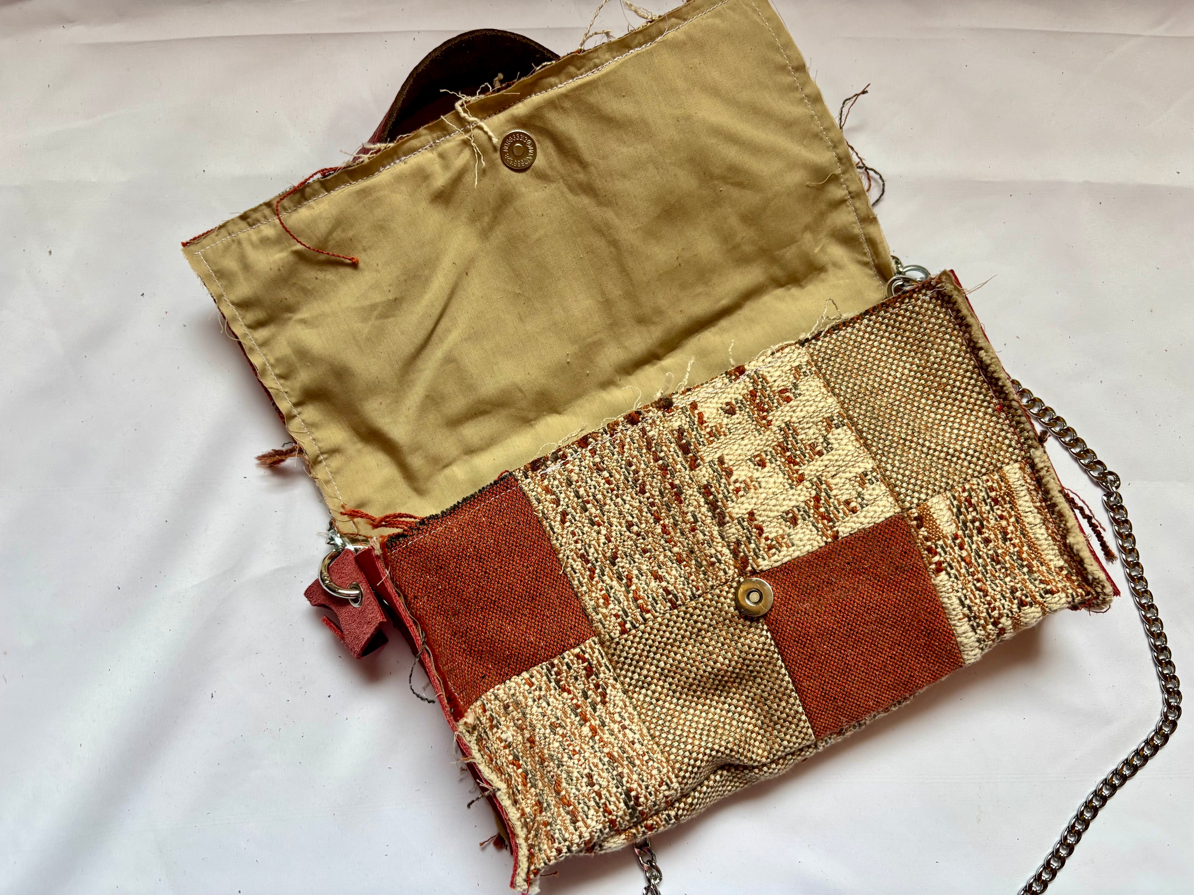 Borsa Upcycled Patchwork - Duna
