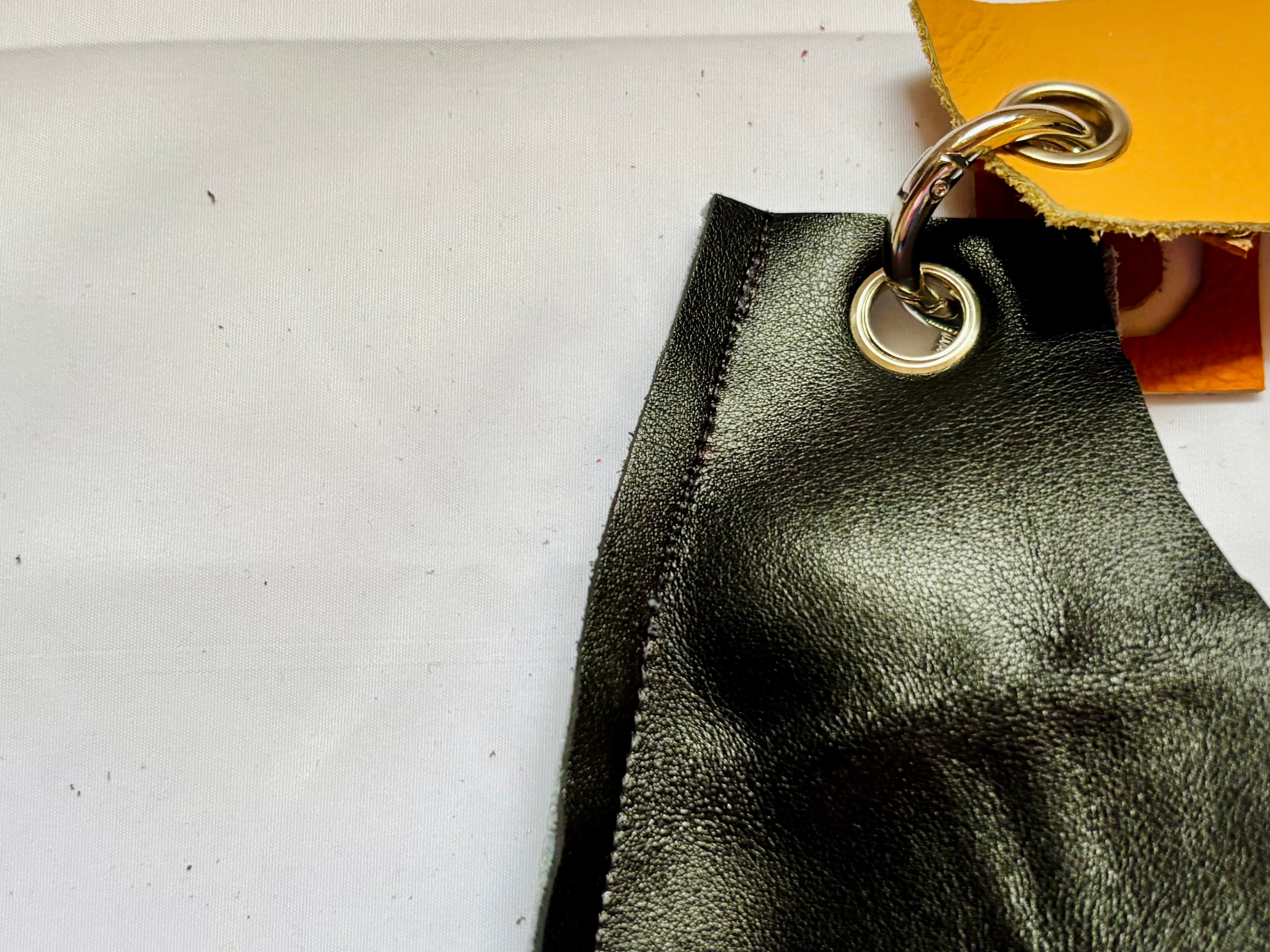 Borsa Upcycled in pelle - Eclissi